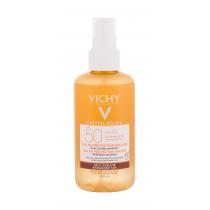 Vichy Capital Soleil Solar Protective Water Enhanced Tan  200Ml   Spf50 Für Frauen (Sun Body Lotion)