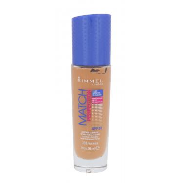 Rimmel London Match Perfection Spf20  30Ml 303 True Nude   Für Frauen (Makeup)