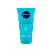 Nivea Clean Deeper Daily Wash Scrub  150Ml    Für Frauen (Peeling)