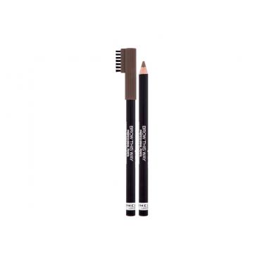 Rimmel London Brow This Way Professional Pencil  1,4G 006 Brunette   Für Frauen (Eyebrow Pencil)