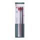 Swissdent Profi Colours Trio  3Pc White, Grey, Black  Soft-Medium Unisex (Toothbrush)