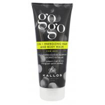 Kallos Cosmetics Gogo 2 In 1 Energizing Hair And Body Wash  200Ml    Für Mann (Shower Gel)