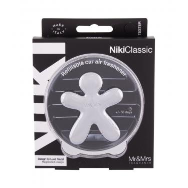 Mr&Mrs Fragrance Niki   1Pc  Refillable Pure Unisex (Car Air Freshener)