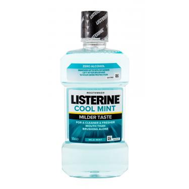 Listerine Mouthwash Cool Mint Mild Mint  500Ml    Unisex (Mouthwash)