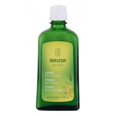 Weleda Citrus Bath Milk  200Ml   Refreshing Für Frauen (Bath Foam)