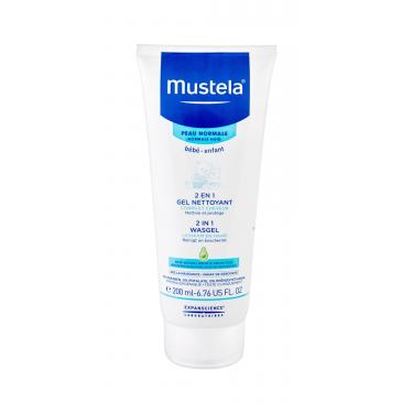 Mustela Bébé 2 In 1 Cleansing Gel  200Ml    K (Shower Gel)