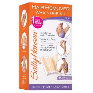 Sally Hansen Hair Remover Wax Strip Kit For Body & Bikini    14,7Ml Für Frauen (Cosmetic)