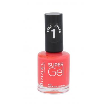 Rimmel London Super Gel Step1  12Ml 032 Cocktail Passion   Für Frauen (Nail Polish)