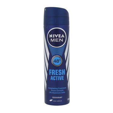 Nivea Men Fresh Active 48H  150Ml    Für Mann (Deodorant)