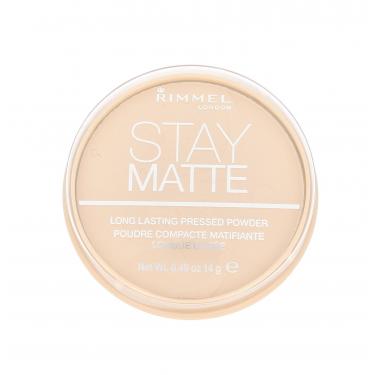 Rimmel London Stay Matte  14G 001 Transparent(Pulver)