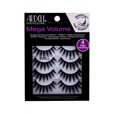 Ardell Mega Volume 253  4Pc Black   Für Frauen (False Eyelashes)