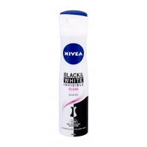Nivea Black & White Invisible Clear  150Ml   48H Für Frauen (Antiperspirant)