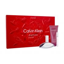 Calvin Klein Euphoria  100Ml Edp 100 Ml + Edp 10 Ml + Body Lotion 200 Ml Für Frauen  Body Lotion(Eau De Parfum)  