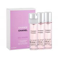 Chanel Chance Eau Tendre  20Ml  Refill 3X 20 Ml Für Frauen (Eau De Toilette)