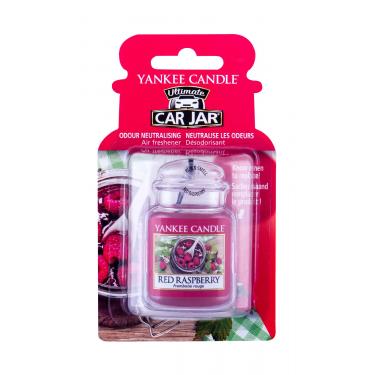 Yankee Candle Red Raspberry Car Jar  1Pc    Unisex (Car Air Freshener)