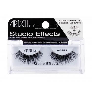 Ardell Studio Effects Wispies  1Pc Black   Für Frauen (False Eyelashes)