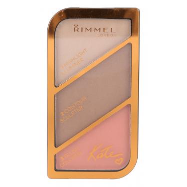 Rimmel London Kate   18,5G 002 Coral Glow   Für Frauen (Konturovací Paletka)