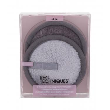 Real Techniques Skin Reusable Make Up Removal Pads  2Pc    Für Frauen (Face Cleansers)