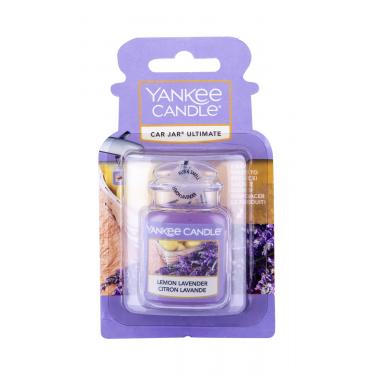 Yankee Candle Lemon Lavender Car Jar  1Pc    Unisex (Car Air Freshener)