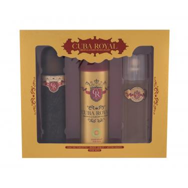 Cuba Royal 100Ml   Edt 100 Ml + Deodorant 200 Ml + Aftershave Water 100 Ml Aftershave Water 5900000101  Für Männer(Eau De Toilette)