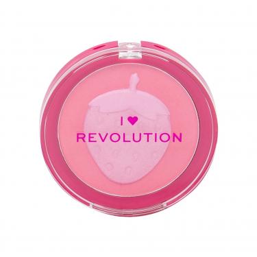 Makeup Revolution London I Heart Revolution Fruity Blusher  9,2G Strawberry   Für Frauen (Blush)