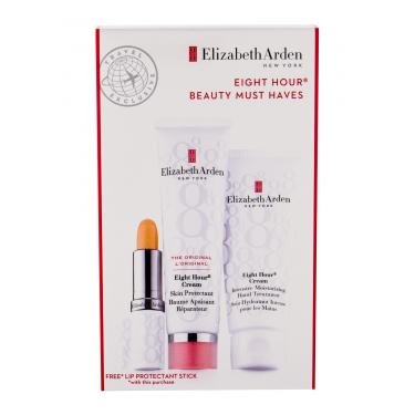 Elizabeth Arden Eight Hour Cream Skin Protectant Protective Care 50 Ml + Moisturizing Hand Care 75 Ml + Moisturizing Lip Care Spf15 3,7 G 50Ml    Für Frauen (Body Balm)