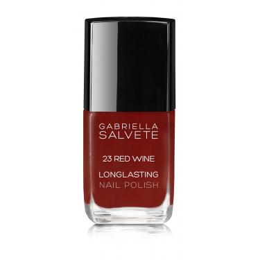 Gabriella Salvete Longlasting Enamel   11Ml 23 Red Wine   Für Frauen (Nail Polish)