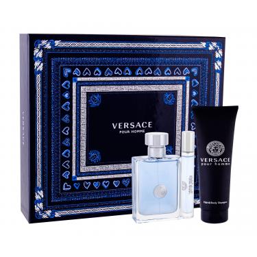 Versace Pour Homme  Edt 100 Ml + Edt 10 Ml + Shower Gel 150 Ml 100Ml    Für Mann (Eau De Toilette)