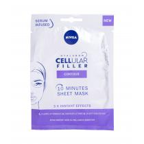 Nivea Hyaluron Cellular Filler 10 Minutes Sheet Mask  1Pc    Für Frauen (Face Mask)