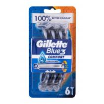 Gillette Blue3  1Ks 6 Pcs Raise For Shaving Für Männer  (Cosmetic)