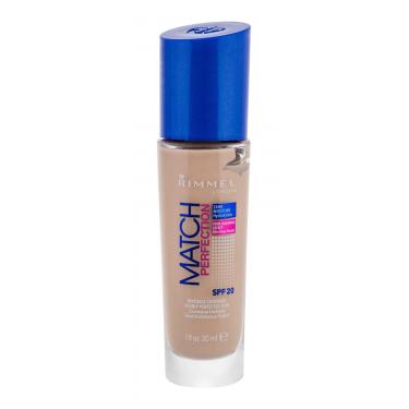 Rimmel London Match Perfection Spf20  30Ml 010 Light Porcelain   Für Frauen (Makeup)