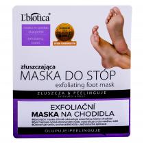 L'Biotica Foot Mask Exfoliating  1Pc    Für Frauen (Foot Mask)