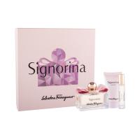 Salvatore Ferragamo Signorina  Edp 100 Ml + Body Lotion 50 Ml + Edp 10 Ml 100Ml    Für Frauen (Eau De Parfum)