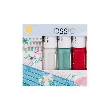 Essie Summer Mini Trio Have A Cocktail 5Ml Nail Polish 5 Ml 3 Marshmallow + Nail Polish 5 Ml 99 Mint Candy Apple + Nail Polish 5 Ml 72 Peach Daiquiri Für Frauen  Nail Polish(Nail Polish)  