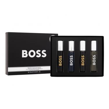 HUGO BOSS Boss Bottled Mini Set   EDT Boss Bottled 10 ml + EDP Boss Bottled 10 ml + EDP Boss Bottled Infinite 10 ml + Parfum Boss Bottled 10 ml Eau de Parfum  4x10ml(Eau de Toilette) für Männer