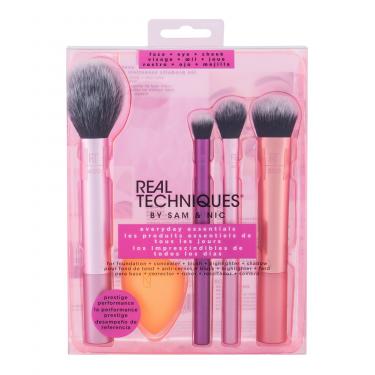 Real Techniques Brushes Everyday Essentials Make-Up Sponge + Brush For Concealer + Blush + Highlighter + Shadow 1Pc    Für Frauen (Brush)