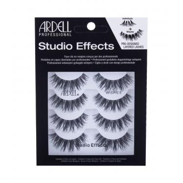 Ardell Studio Effects Wispies  4Pc Black   Für Frauen (False Eyelashes)