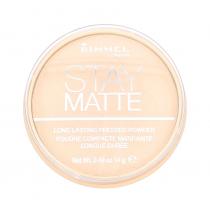 Rimmel London Stay Matte Long Lasting Pressed Powder 14G   001 Transparent Für Frauen (Cosmetic)