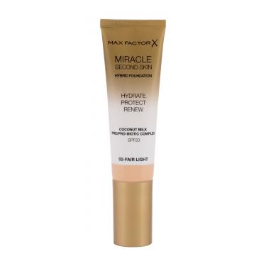 Max Factor Miracle Second Skin   30Ml 02 Fair Light  Spf20 Für Frauen (Makeup)