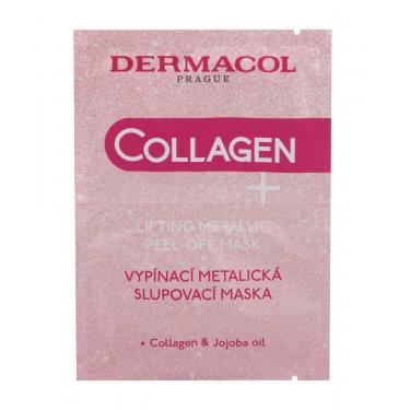 Dermacol Collagen+ Lifting Metallic Peel-Off  15Ml    Für Frauen (Face Mask)