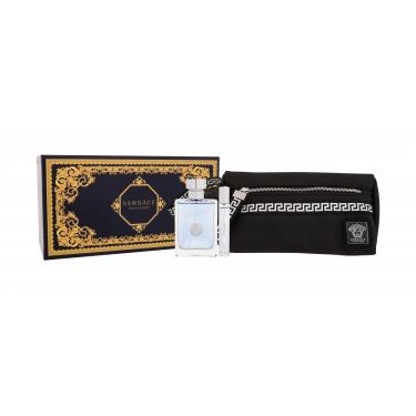 Versace Pour Homme  Edt 100 Ml + Edt 10 Ml + Cosmetic Bag 100Ml    Für Mann (Eau De Toilette)