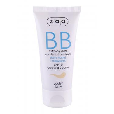 Ziaja Bb Cream Oily And Mixed Skin  50Ml Light  Spf15 Für Frauen (Bb Cream)