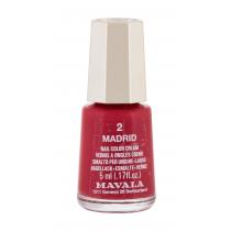 Mavala Mini Color Cream  5Ml 2 Madrid   Für Frauen (Nail Polish)