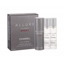 Chanel Allure Homme Sport Eau Extreme   3X20Ml  Twist And Spray  Für Mann (Eau De Toilette)