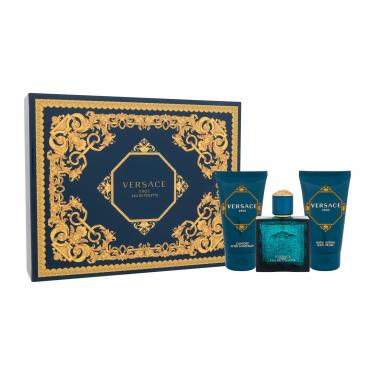 Versace Eros  Edt 50Ml + 50Ml Shower Gel + 50Ml After Shave Balm 50Ml    Für Mann (Eau De Toilette)