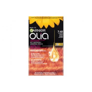 Garnier Olia  60G  Für Frauen  (Hair Color)  7,40 Intense Copper