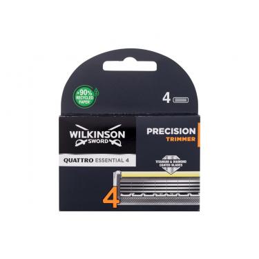 Wilkinson Sword Quattro      4Pc Für Männer (Replacement Blade) Essential 4 Precision Trimmer