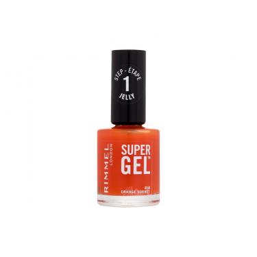 Rimmel London Super Gel 12Ml Step1   (Nail Polish) Für Frauen  018 Orange Sorbet