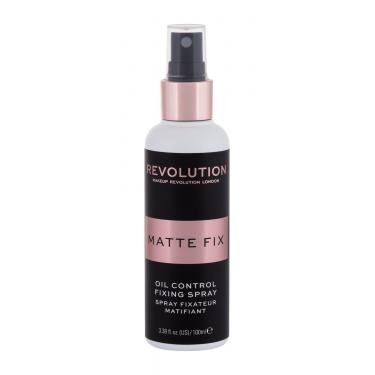 Makeup Revolution London Matte Fix Oil Control Spray  100Ml    Für Frauen (Make - Up Fixator)