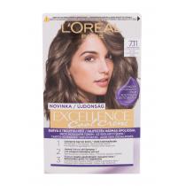 L'Oréal Paris Excellence Cool Creme  48Ml 7,11 Ultra Ash Blond   Für Frauen (Hair Color)